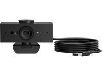 HP 625 FHD Webcam - 4 MP - 1920 x 1080 Pixel - Full HD - USB - Schwarz - Clip (6Y7L1AA#ABB)