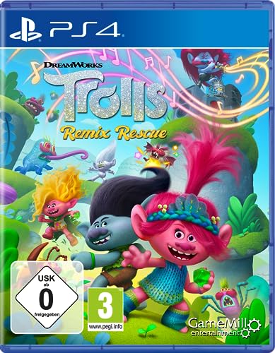 Trolls Remix Rescue (PlayStation 4) [Blu-ray]