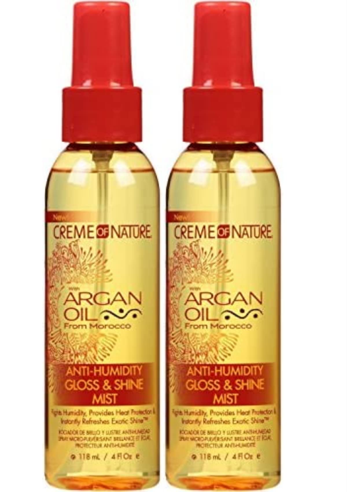 Creme Of Nature Argan Oil Anti-Humid. Gloss&Shine MIST 118ml