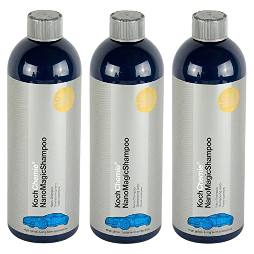 Koch Chemie 3x Nano Magic Shampoo Autoshampoo Glanzshampoo Autoreinigung 750 ml