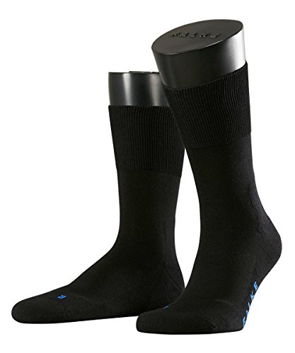 FALKE Unisex Socken Run, Baumwollmischung, 1 Paar, Schwarz (Black 3000), Größe: 51-52
