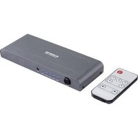 SpeaKa Professional SP-HSW-250 5 Port HDMI-Switch Ultra HD-fähig 3840 x 2160 Pixel (SP-9097444)