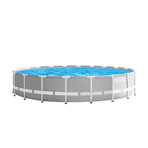 Intex Swimming Pool Komplettset Stahlwand 610x132 cm Schwimmbecken Schwimmbad
