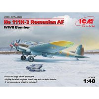 ICM ICM48266 1:48-He 111H-3 Romanian AF, WWII Bomber