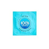 EXS | Air Thin-Kondome | Eines der dünnsten Qualitätskondome | Vegan | 144er-Pack