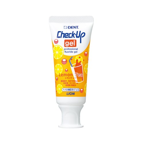 Lion Dent. Check-Up Gel Toothpaste - 60g - Lemon Tea