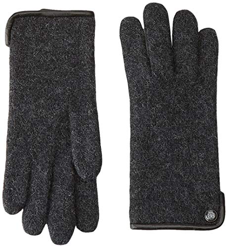 Roeckl Damen Klassischer Walkhandschuh Handschuhe, Grau (A 090), 6