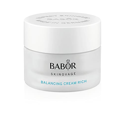BABOR SKINOVAGE Balancing Cream Rich, geschmeidige Gesichtspflegecreme für Mischhaut, mattiert und versorgt die Haut mit Feuchtigkeit, 50ml