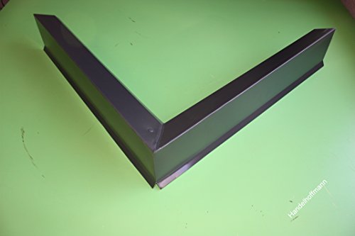 90 ° Ecke für Ortgangblech für Flachdach Aluminium 0,8 mm (klein)