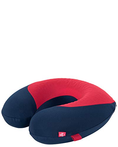 Herschel Memory Foam Kissen, Marineblau/rot (Blau) - 10535-00018-OS