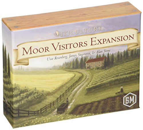 Stonemaier Games , Viticulture: Moor Visitors Expansion , Card Game , Ages 14+ , 1-6 Players , 45-90 Minutes Playing Time