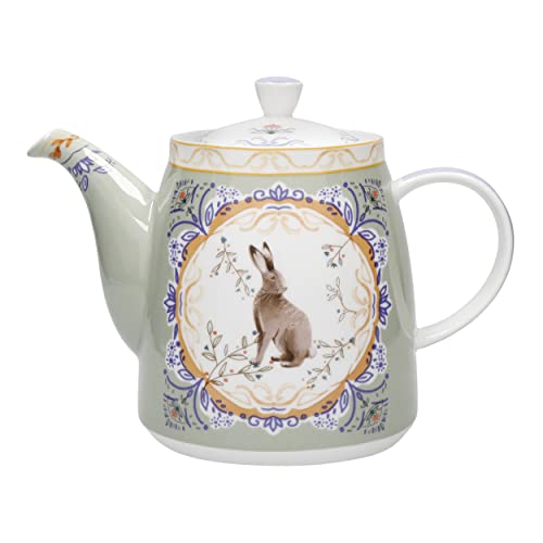 London Pottery Keramik-Teekanne in Glockenform, Hase, 1 l, beschriftet