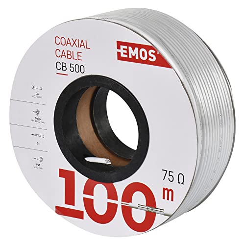 EMOS Koaxialkabel CB500 100M