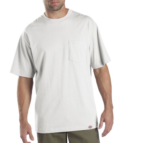 Dickies Herren-T-Shirt, kurzärmlig, mit Tasche, 2er-Pack