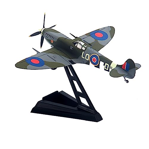 VaizA Flugzeuge Outdoor Toy Diecast Metalllegierung Modell 1/72 WWII UK Spitfire Flugzeug Flugzeug Kämpfer Modell Spielzeug Für Sammlung