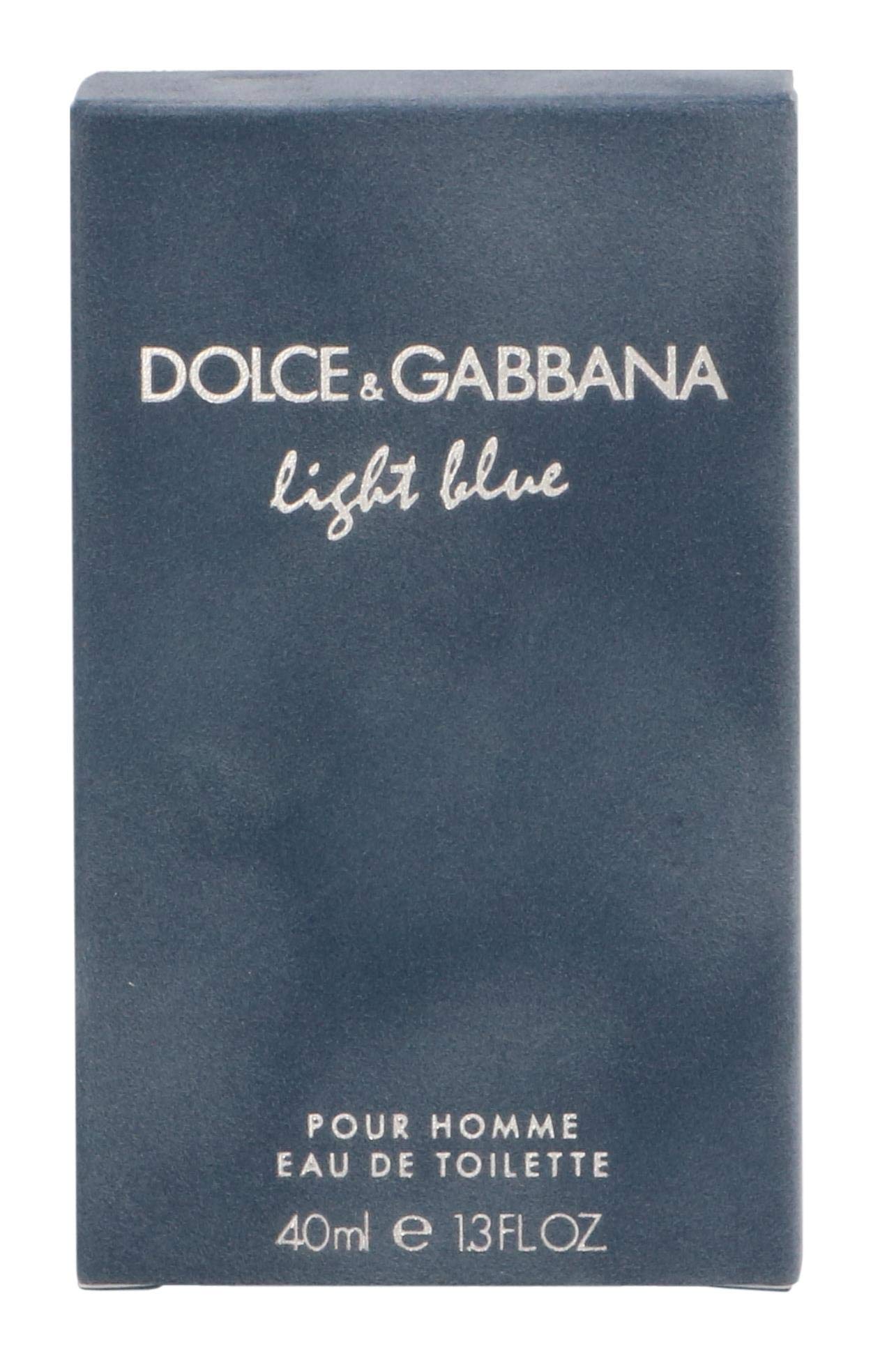 D&G Dolce & Gabbana LIGHT BLUE homme / man, Eau de Toilette 40 ml Bergamotte, Mandarine, Grapefruit, Wacholderbeeren