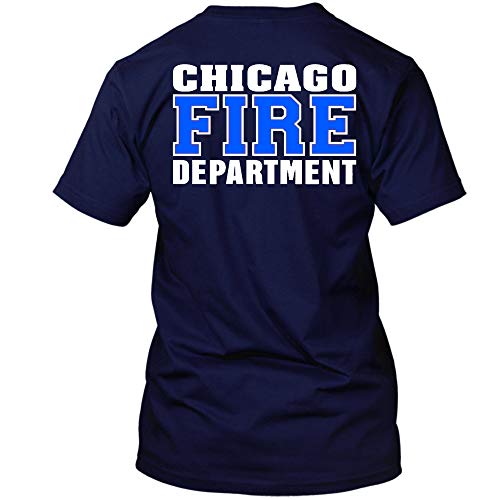 Chicago Fire Dept. - T-Shirt (Blau/Weiß Edition) (3XL)