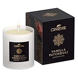 LaNature Duftkerze 220g "Vanilla Patchouli" (Luxuriösen Duft aus einer Welt von Tausend und einer Nacht) - die handgemachten Duftkeren sind jede ein Unikat und einzigartig im Duft