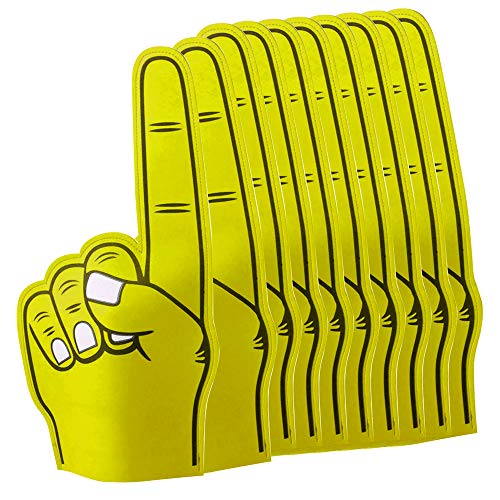 eBuyGB Pointy Big Foam Hand Finger Pointer EVA Animation Handfläche für Fußball Festivals Konzertsport Events - Ideal zum Bedrucken, Herren