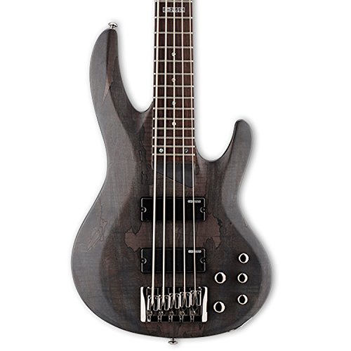 ESP lb205smstblks Bass Solid Body A 5 Saiten, modernes, Schwarz satiniert