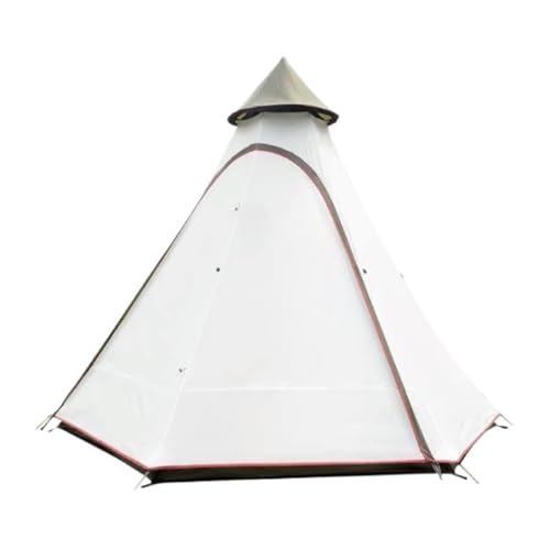 Zelt Zelt Outdoor Camping Zelt Camping Tragbares Zelt Mehrpersonen-Doppelschicht-Winddichtes Zelt Strandparkzelt Zelte (Color : Y, Size : A)