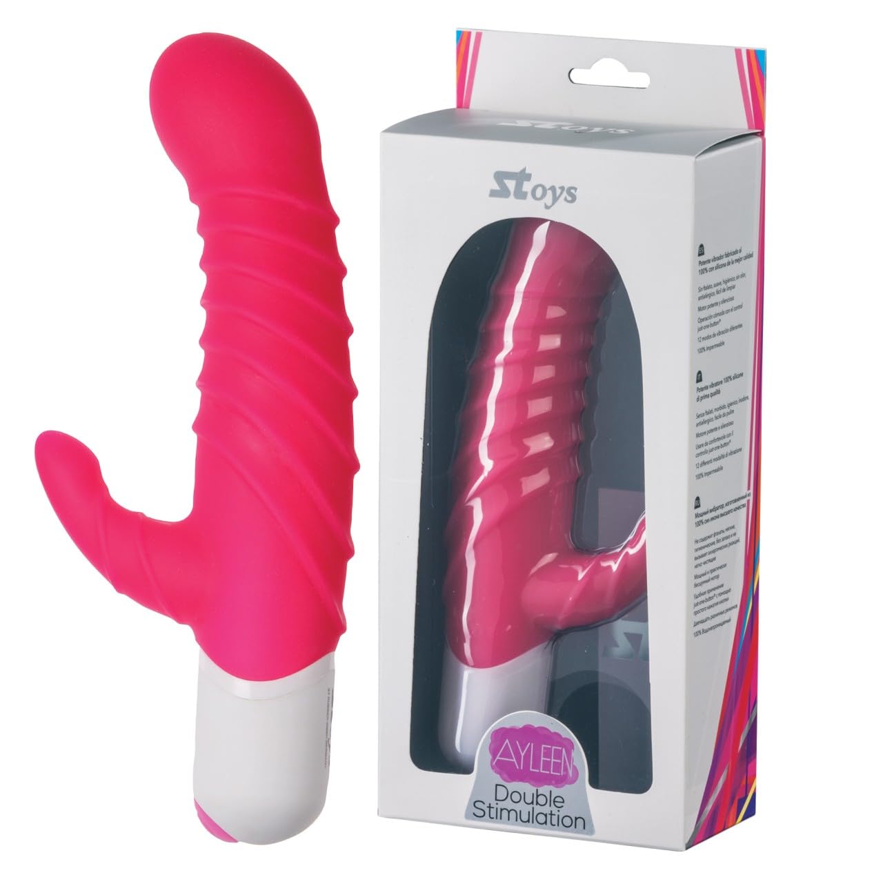 SToys Ayleen Silicone-Vibrator pink 1er Pack