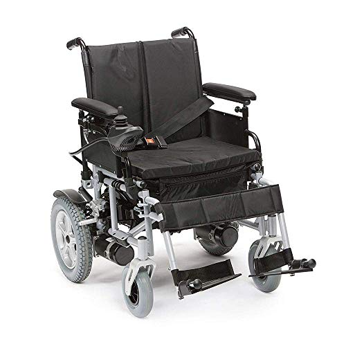 Rollstuhl, Reha-Stuhl für Senioren, alte Menschen, zusammenklappbarer Elektrorollstuhl/Elektrorollstuhl, 4 Meilen pro Stunde und 15 Meilen Reichweite