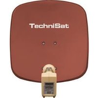 TechniSat TV Sat DigiDish 45 Twin, Brick Red (1445/2882)