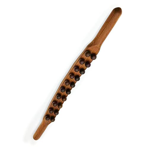 lascivious Guasha-Schaberstab aus Holz, zur Linderung von Muskelkater, Meridian, für Rücken, Taille, 20 Stück