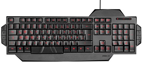 RAPAX Gaming Keyboard, black - NC Layout