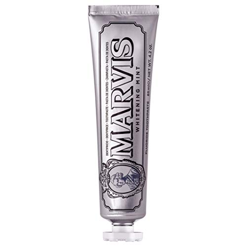 MARVIS Whitening Mint, Zahncreme für strahlend weiße Zähne, hellt Zähne auf und beugt Karies vor, 3 x 85 ml, 3er Pack