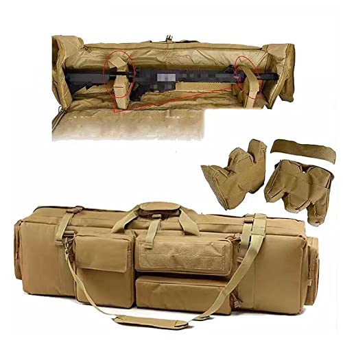 BDXZJ Futteral Gewehrtasche, Rifle Bag Case, Soft Rifle Case, Lang Waffentasche Gun Bag, Tragbare Jagdausrüstung Taktische für Schießen, Jagdexpeditionen, 100cm A