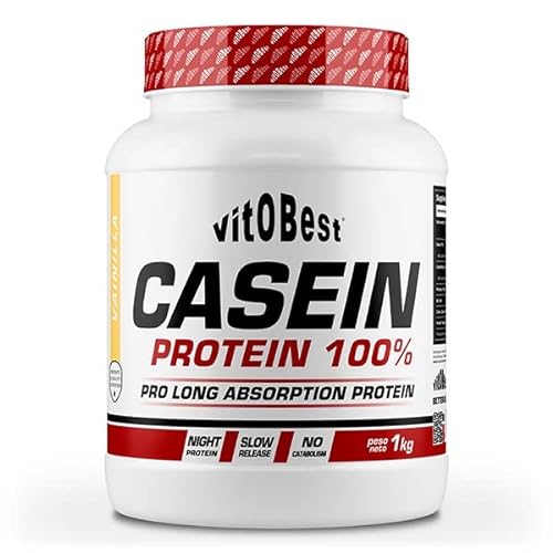 VITOBEST CASEIN Protein 100%, Vanillegeschmack, 1 kg