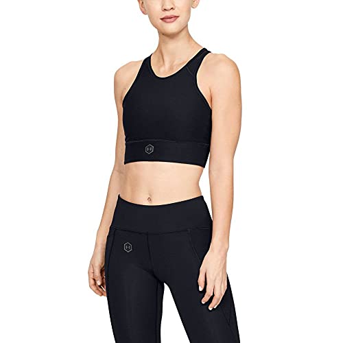 Under Armour Damen UA Rush Sport Bra, Schwarz, Large