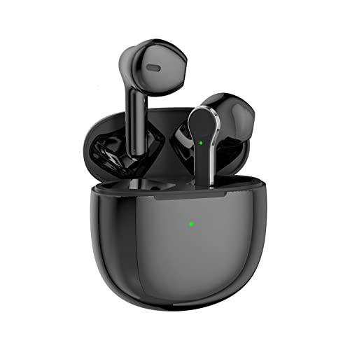 Bluetooth-Kopfhörer, kabellos, im Ohr-Modus mit LEDs und winziger Geräuschunterdrückung, USB-C, integriertes Mikrofon für iPhone und Android