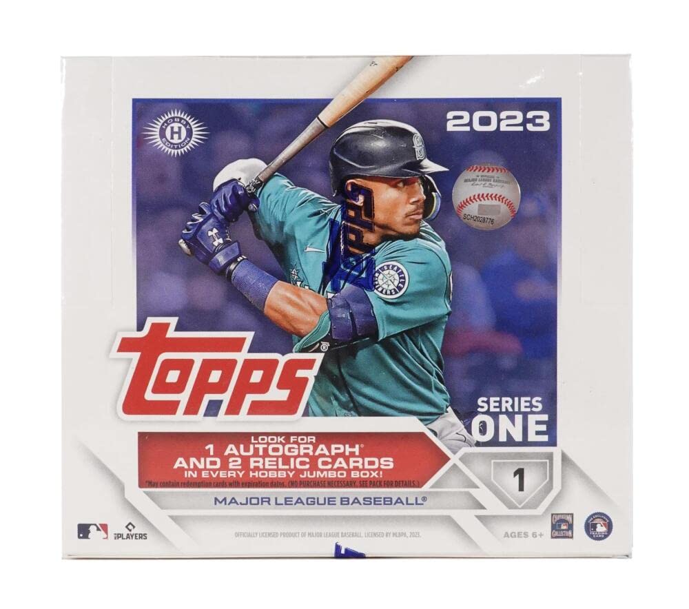 2023 Topps Series 1 Baseball MLB Hobby Jumbo Box