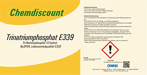 25kg Natriumphosphat(Trinatriumphosphat) Lebensmittelqualität E339, versandkostenfrei