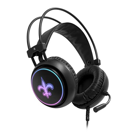 SOAR NFL Wired Gaming Headset, New Orleans Saints