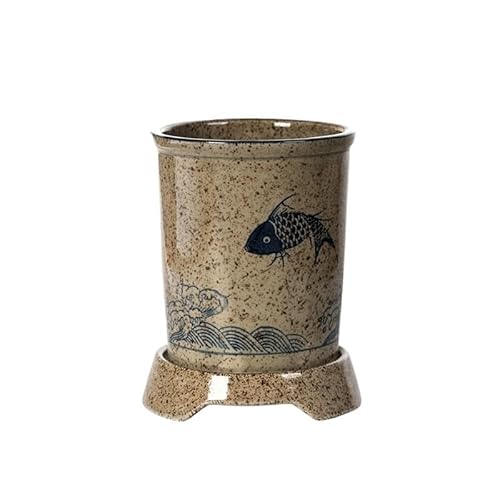 Neues unterglasurfarbenes Keramikgeschirr-Set – Fischteller, Reisschüssel, Nudelschüssel, Geschmacksteller-Set (Size : Chopstick holder)