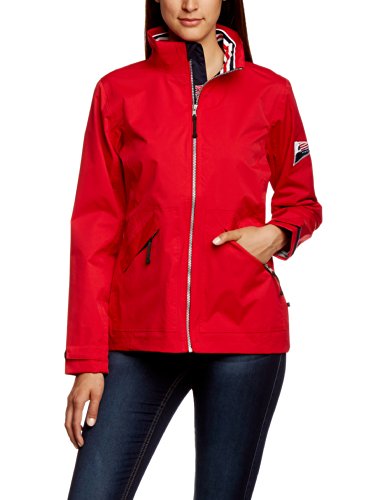 Marinepool Erwachsene Sailingwear-Women Inshore Storm Jacket, Red, L