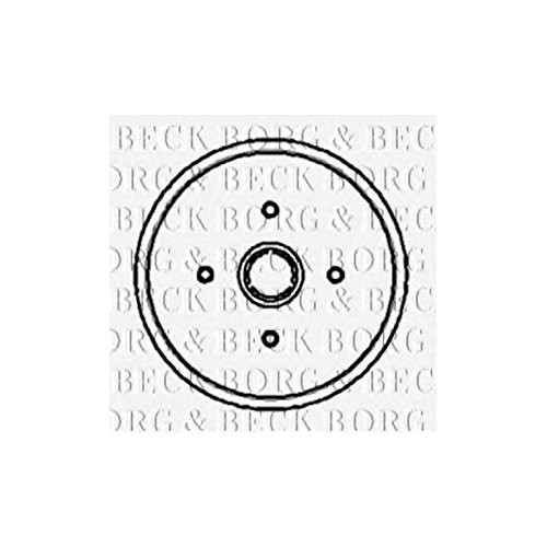 BORG & BECK BBR7002 Bremstrommeln