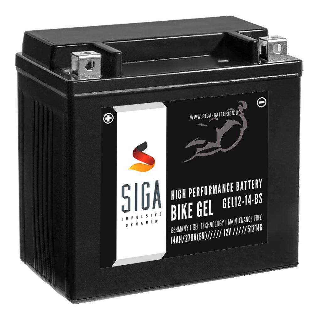 SIGA Gel Batterie 14Ah 12V 270A/EN Stützbatterie Backup Battery A211 541 00 01