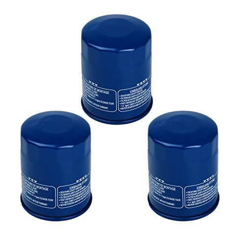 OxoxO Oil Filter Compatible with Honda GX610 GX620 GX630 GX660 GX670 GX690 Part # 15400-PLM-A02 (Pack of 3)
