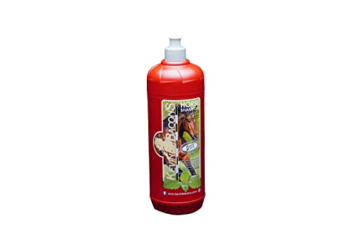 Kevin Bacon's Lucy Diamonds Green | 1 Liter | Shampoo für Pferde | Kann zur Reinigung des Pferdes beitragen | Zur Verringerung und Beruhigung bei Schmerzen und Insektenstichen