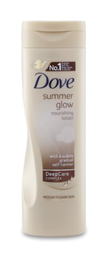 Dove Summer Glow Nourishing Lotion for Normal to Dark Skin 250ml Pack of 3