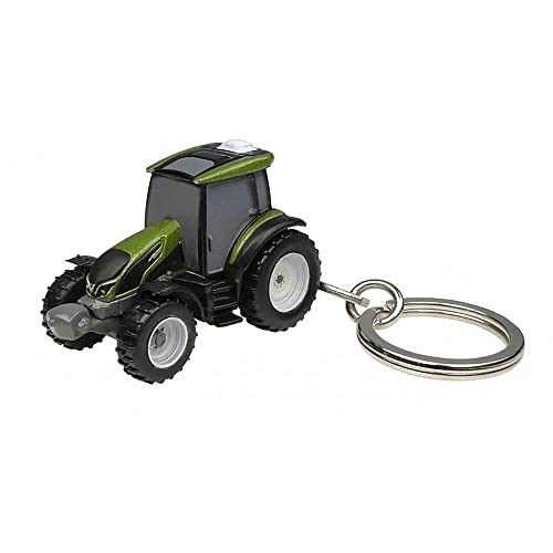 Universal Hobbies Valtra G135 Tractor Keyring - Metallic Green