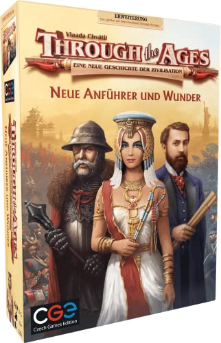 Czech Games Edition Through The Ages -Neue Anführer und Wunder Erweiterung