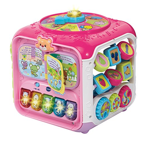 VTech – 183455 – Super Cube zum Entdecken – Rosa