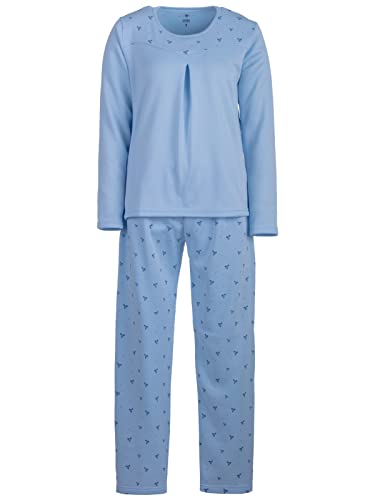 LUCKY - Thermo Pyjama, Größe:M, Farbe:Blau
