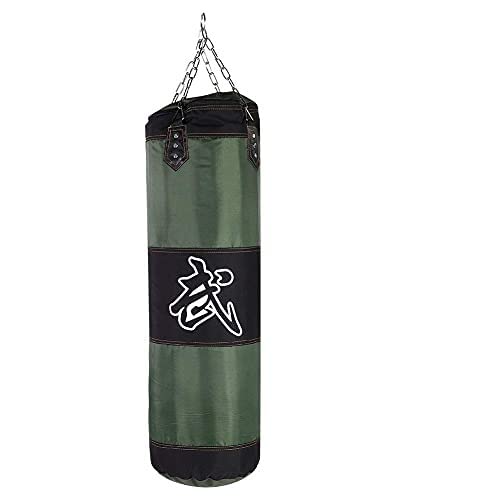 MAGT Boxsack, Kinder Erwachsene Boxsack Canvas Boxing Bag Functional Sandsäcke leeren Training Boxsport Haken Kick-Kampf Karate Punchingsäcke for Training Exercise Fitness